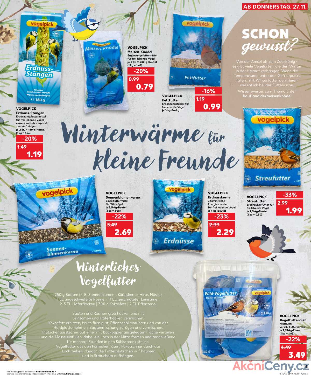 Leták Kaufland Německo 30.11.-3.12.2025 strana 15