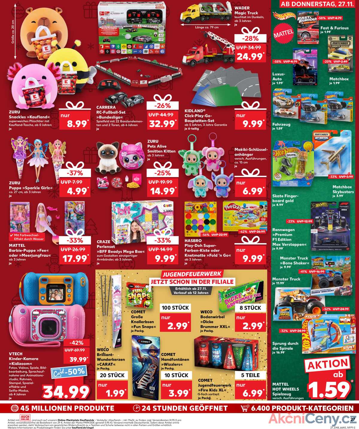 Leták Kaufland Německo 30.11.-3.12.2025 strana 27
