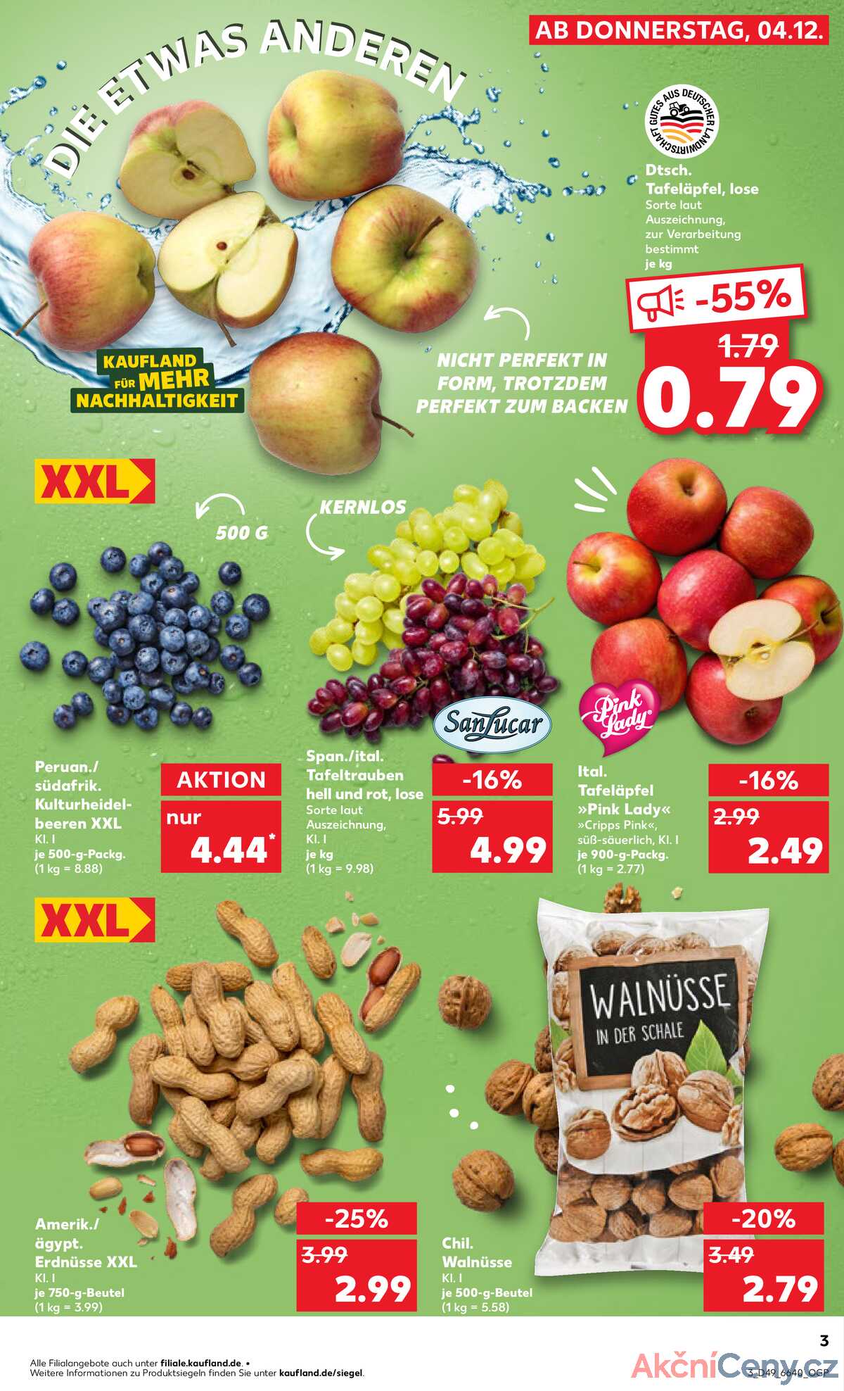 Leták Kaufland Německo 4.12.-10.12.2025 strana 3