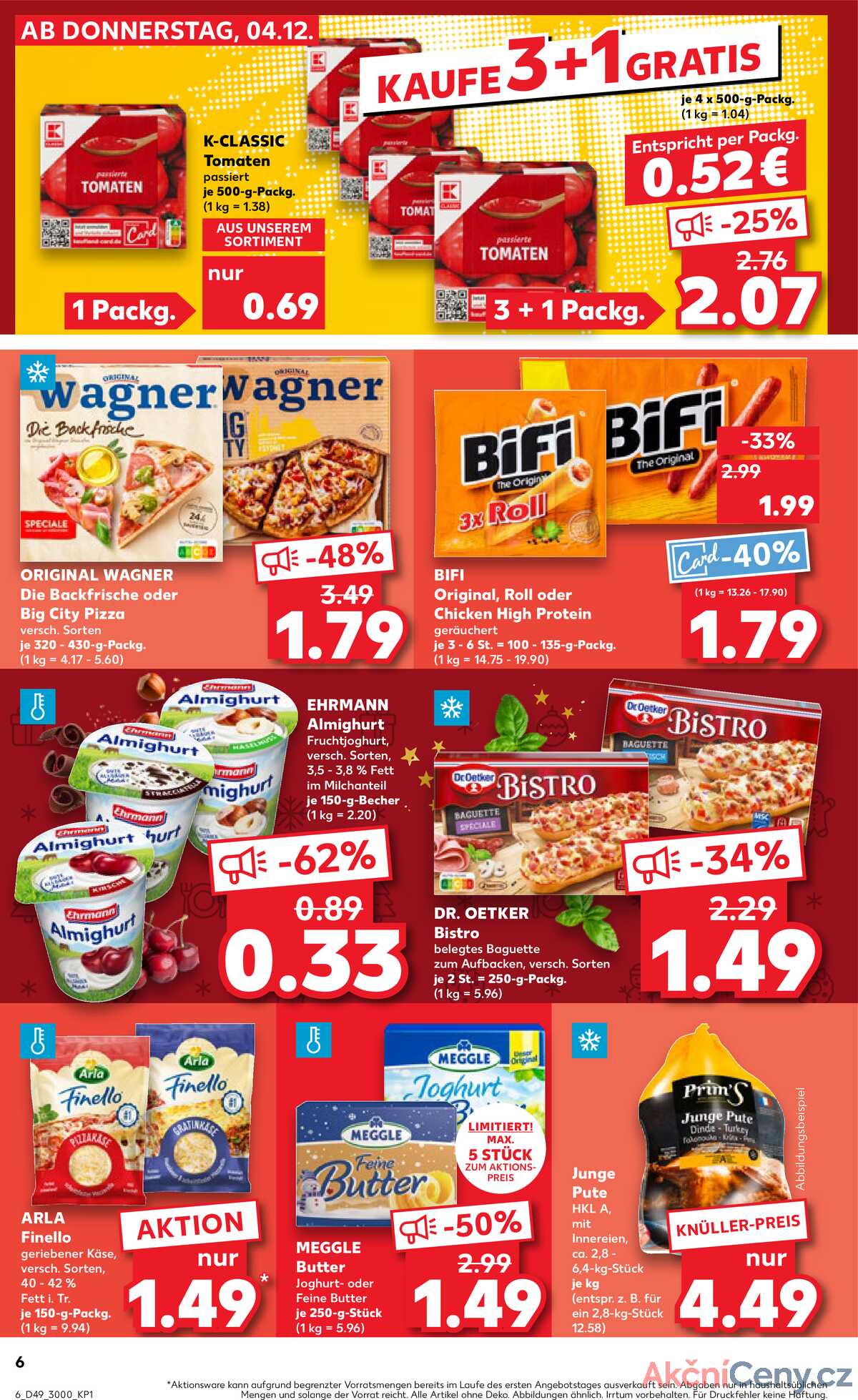 Leták Kaufland Německo 4.12.-10.12.2025 strana 6