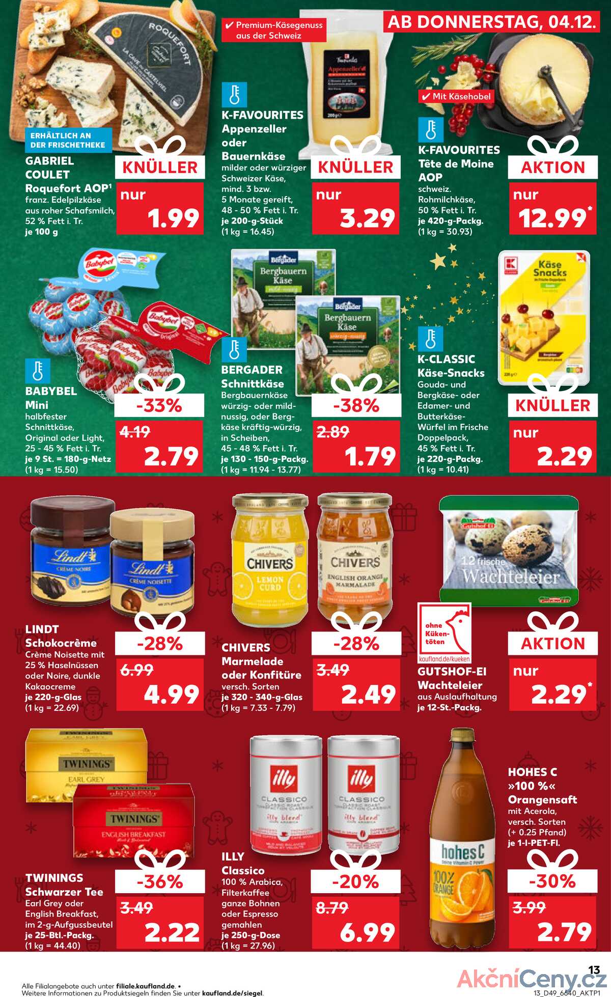 Leták Kaufland Německo 4.12.-10.12.2025 strana 13