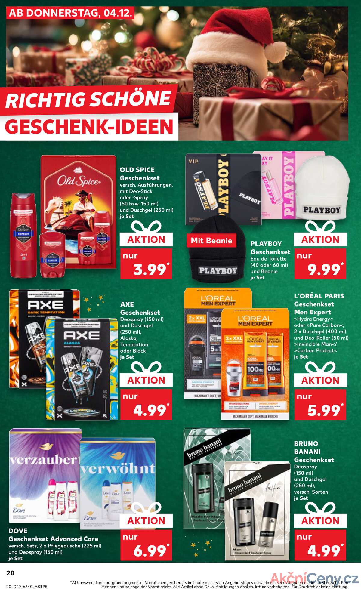 Leták Kaufland Německo 4.12.-10.12.2025 strana 20