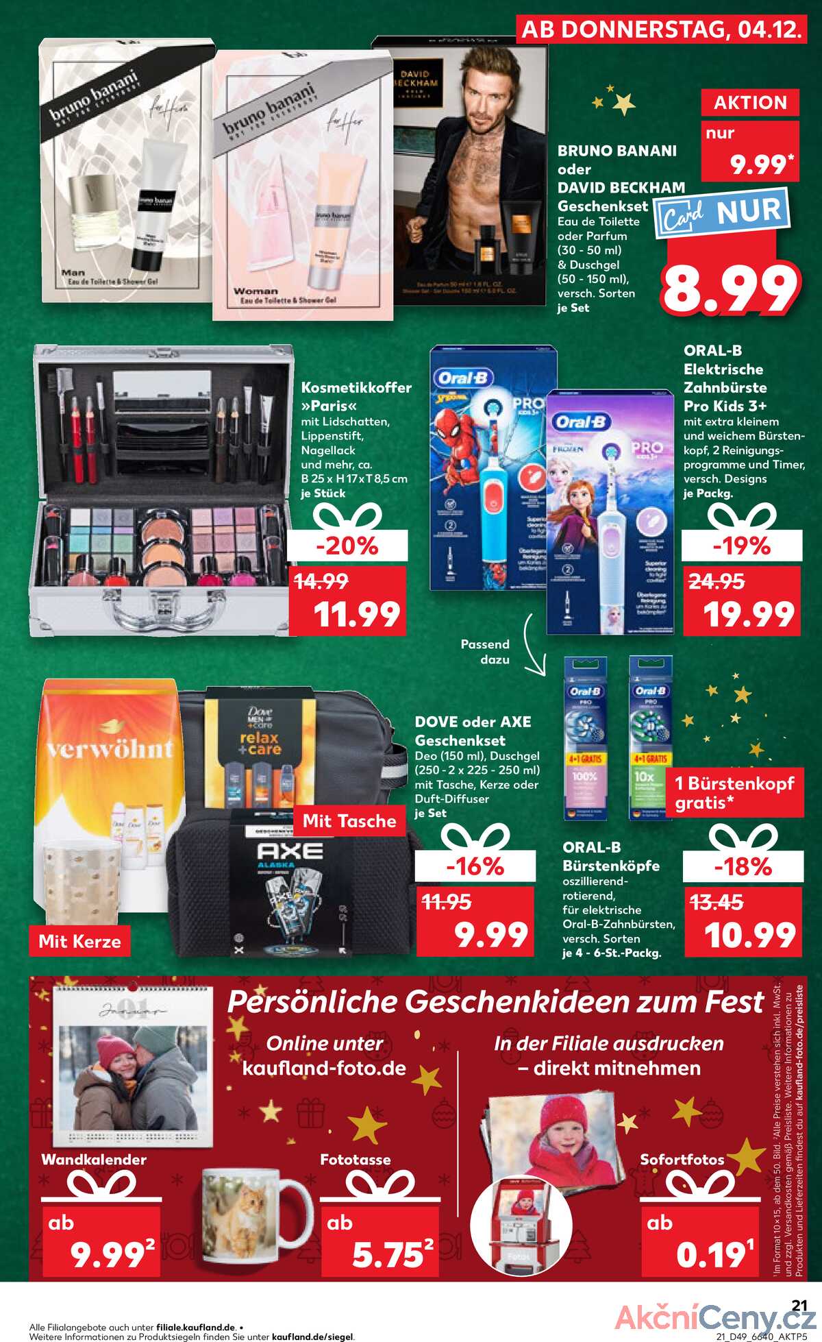 Leták Kaufland Německo 4.12.-10.12.2025 strana 21