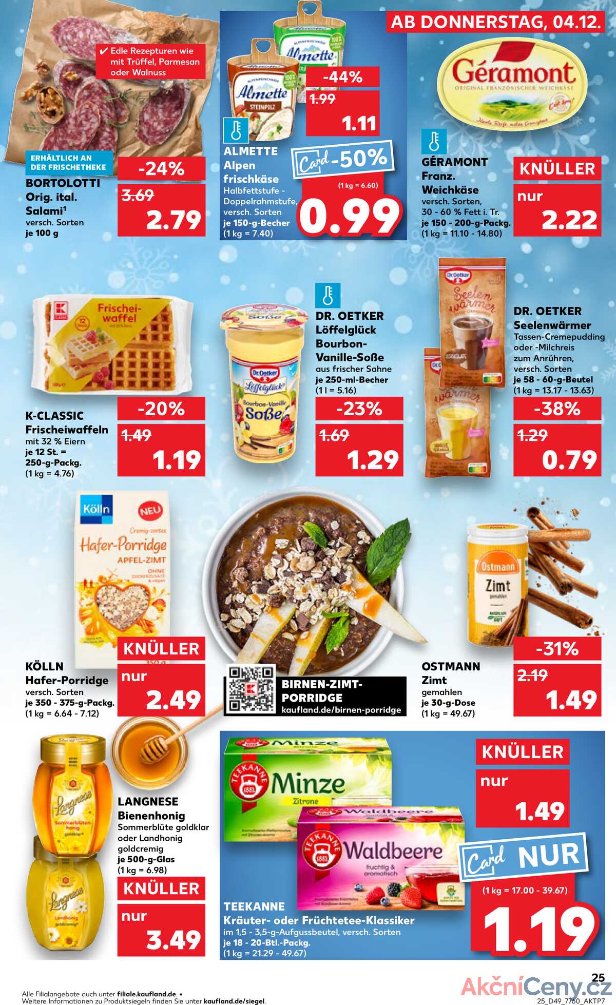 Leták Kaufland Německo 4.12.-10.12.2025 strana 25