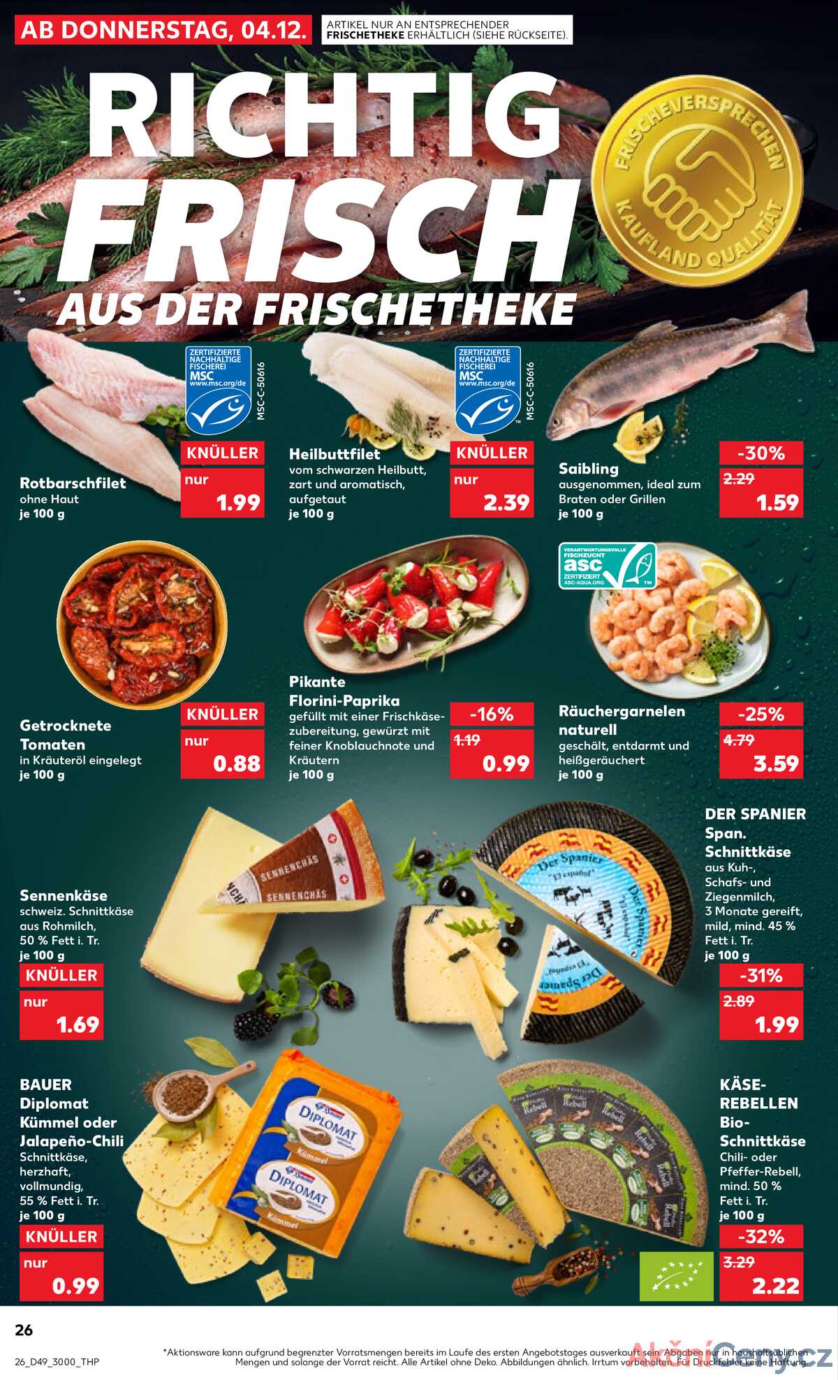 Leták Kaufland Německo 4.12.-10.12.2025 strana 26