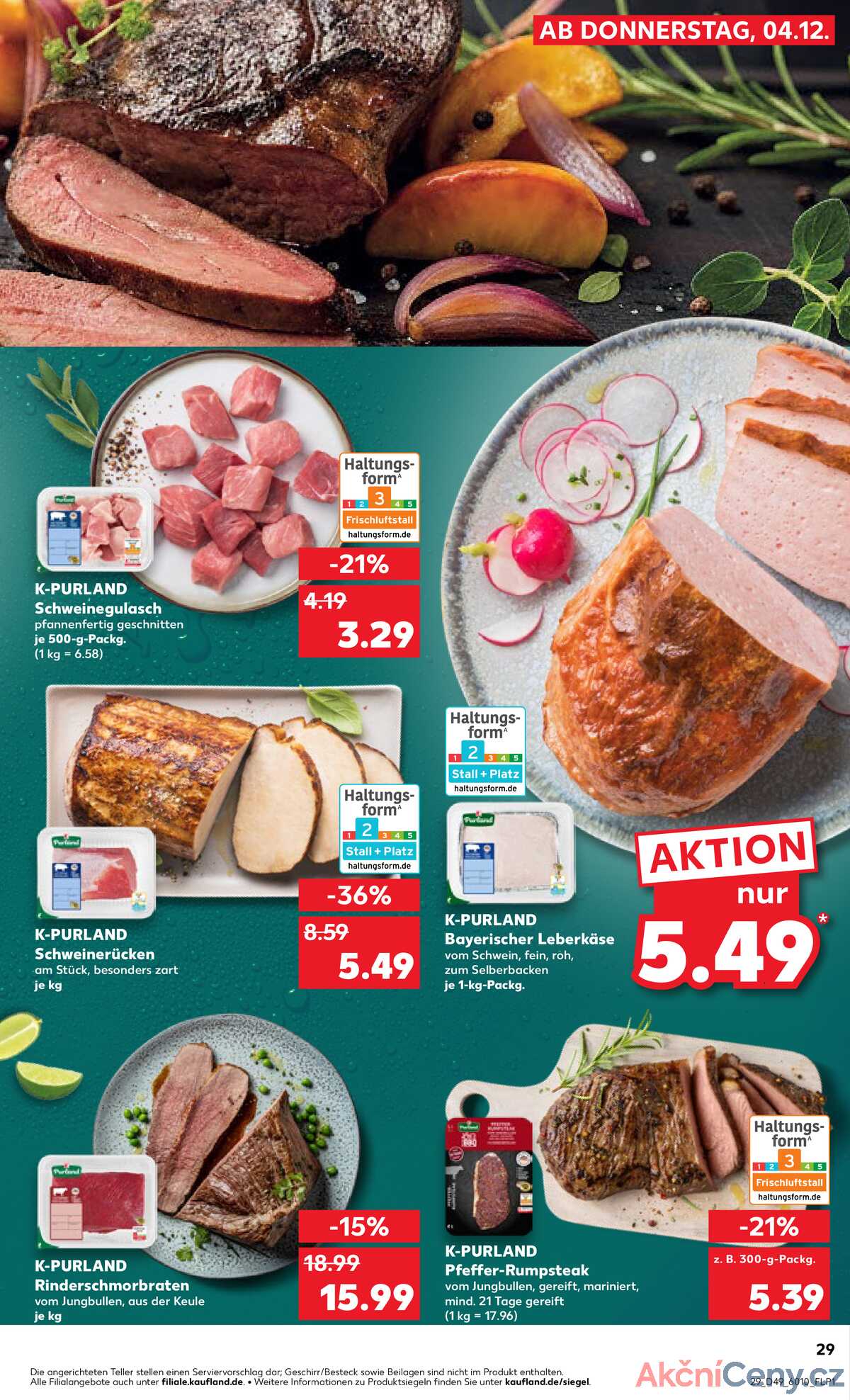 Leták Kaufland Německo 4.12.-10.12.2025 strana 29