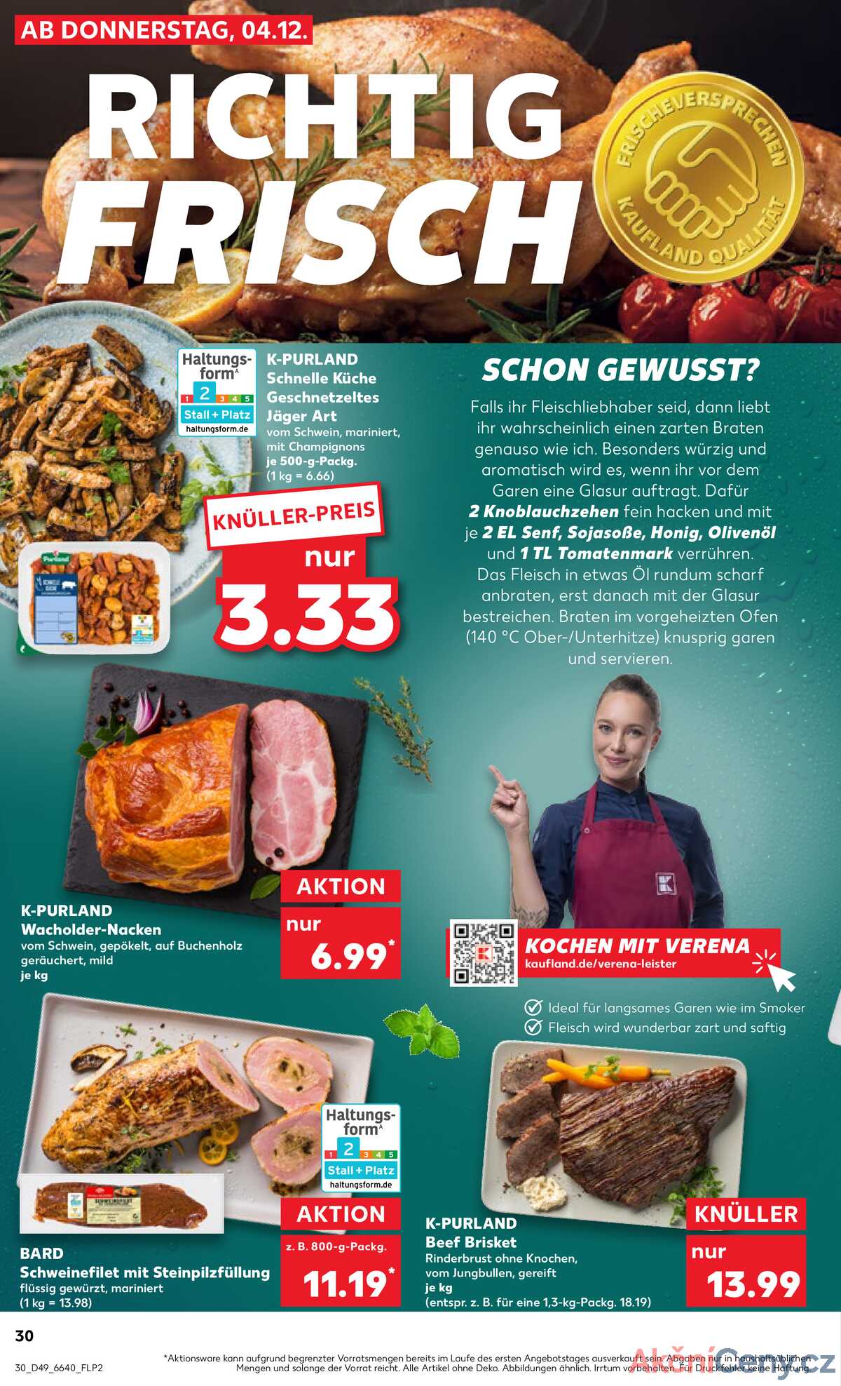 Leták Kaufland Německo 4.12.-10.12.2025 strana 30