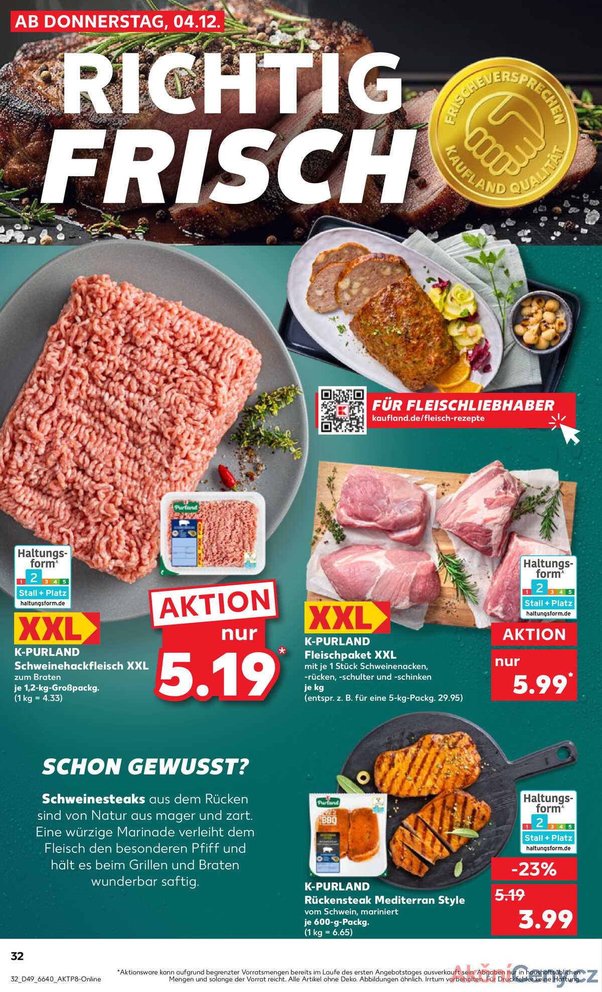 Leták Kaufland Německo 4.12.-10.12.2025 strana 32