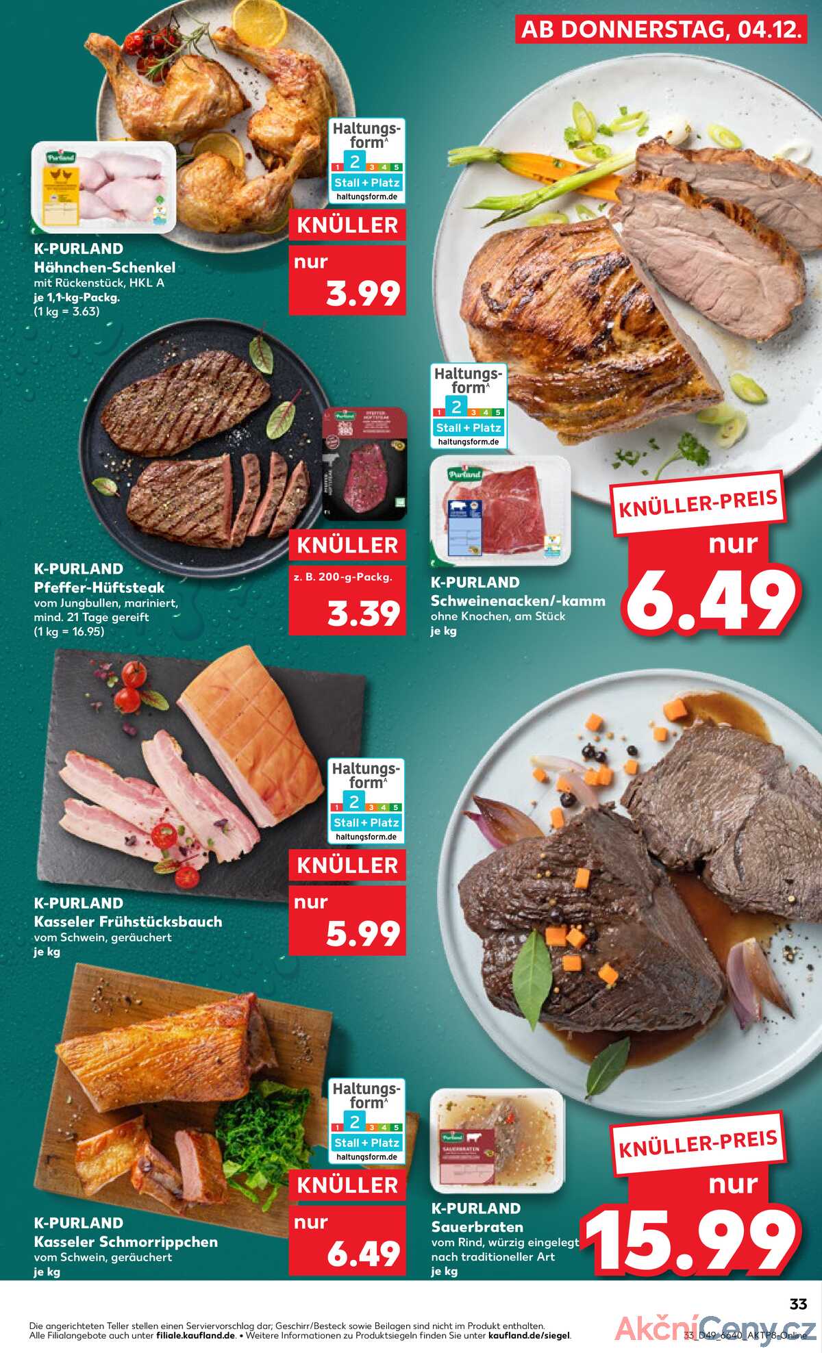 Leták Kaufland Německo 4.12.-10.12.2025 strana 33