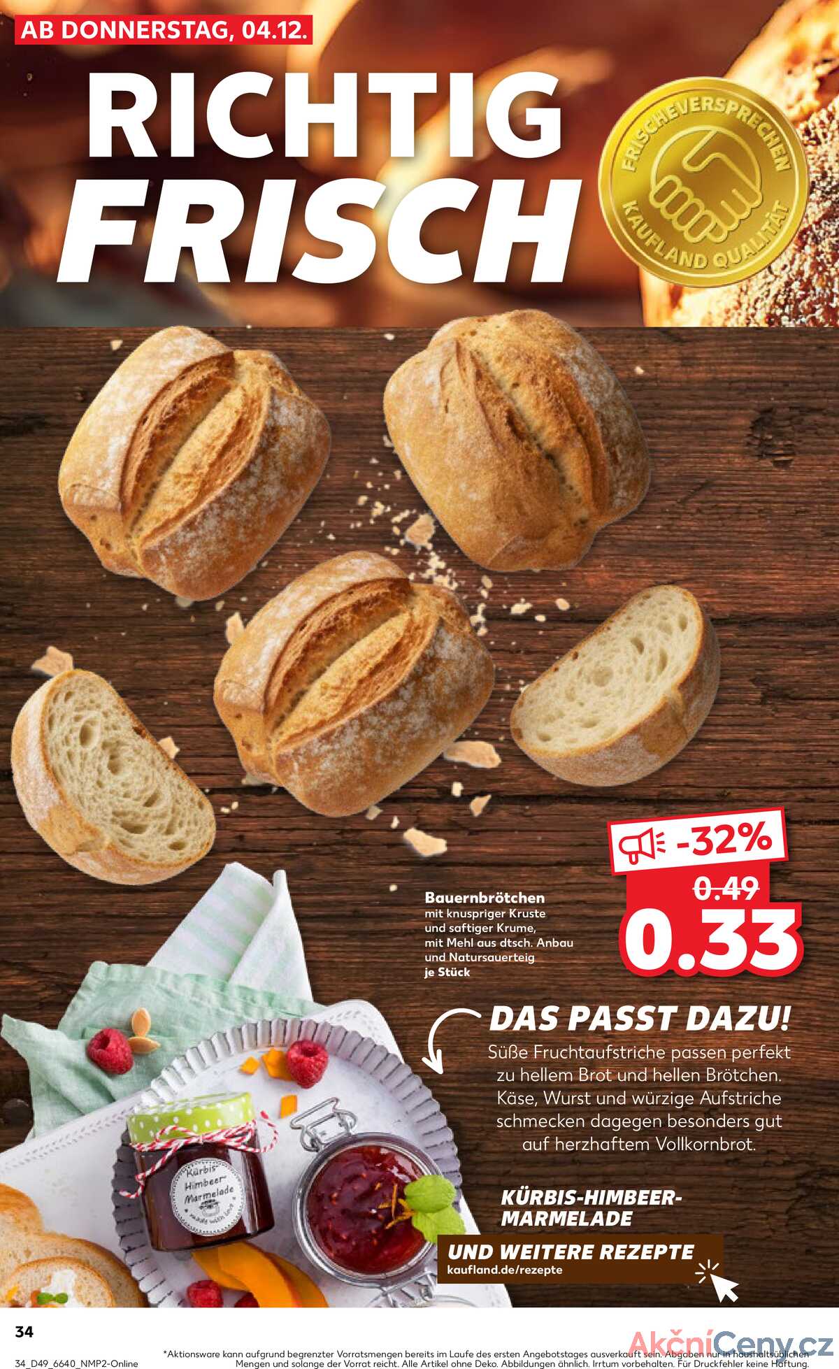 Leták Kaufland Německo 4.12.-10.12.2025 strana 34