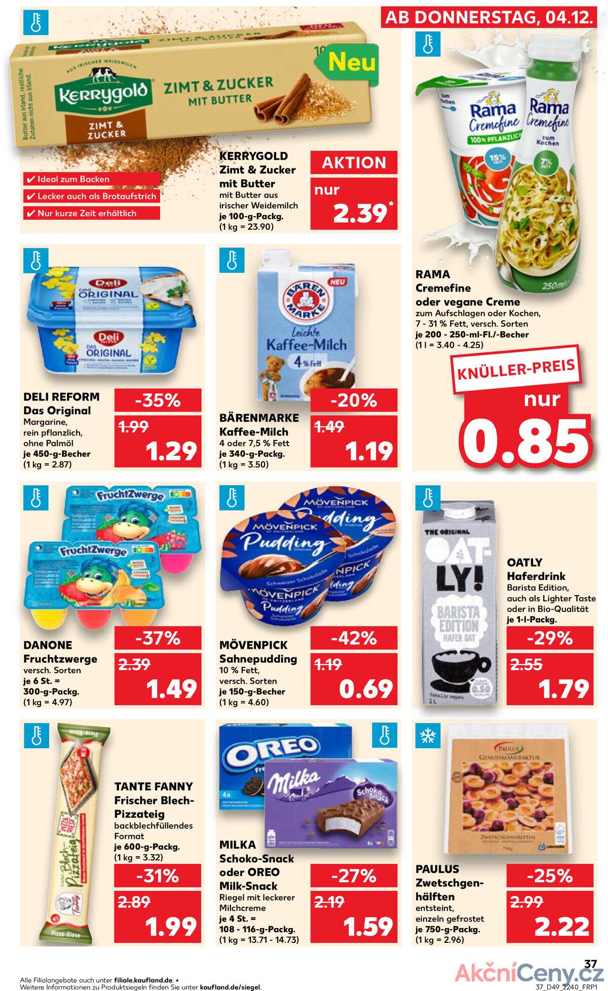 Leták Kaufland Německo 4.12.-10.12.2025 strana 37