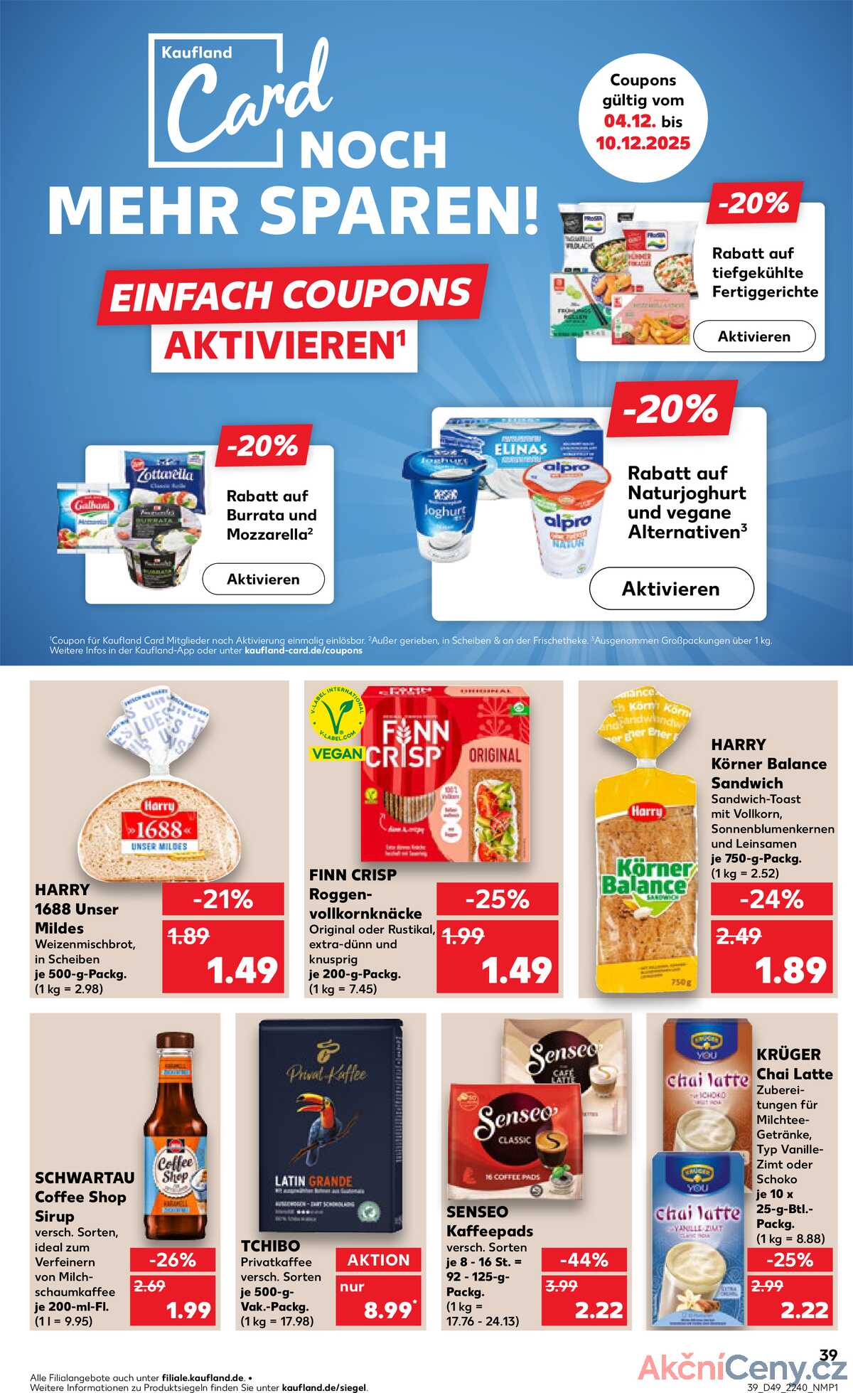 Leták Kaufland Německo 4.12.-10.12.2025 strana 39