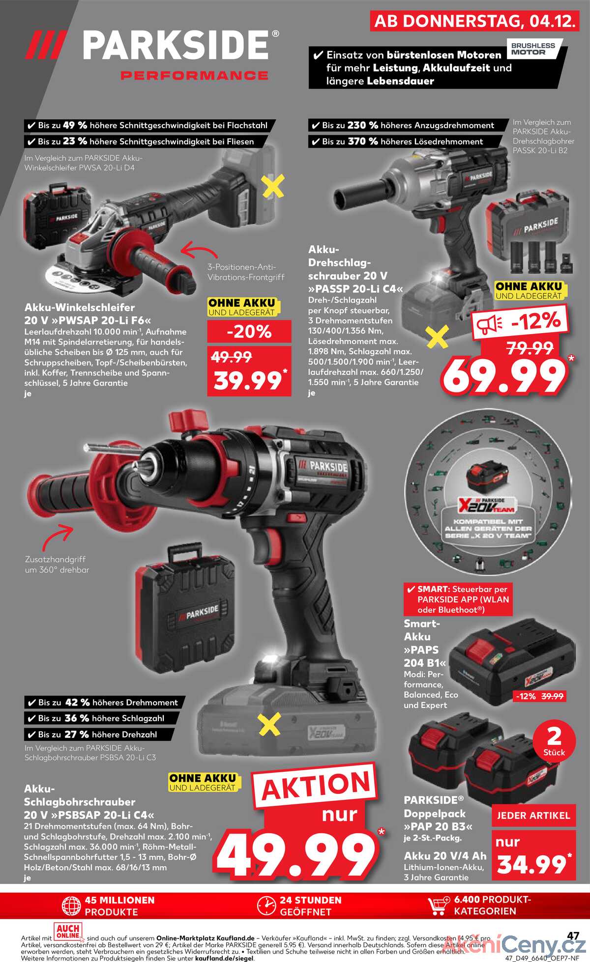 Leták Kaufland Německo 4.12.-10.12.2025 strana 47