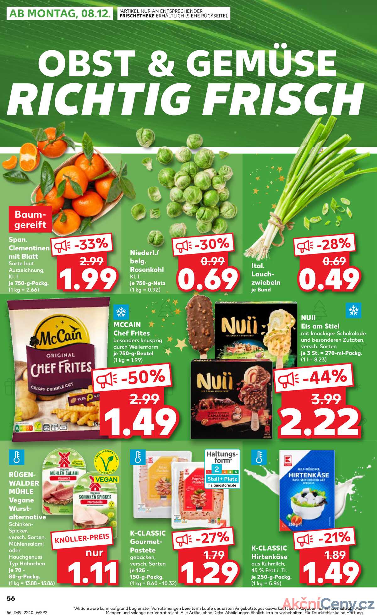 Leták Kaufland Německo 4.12.-10.12.2025 strana 56