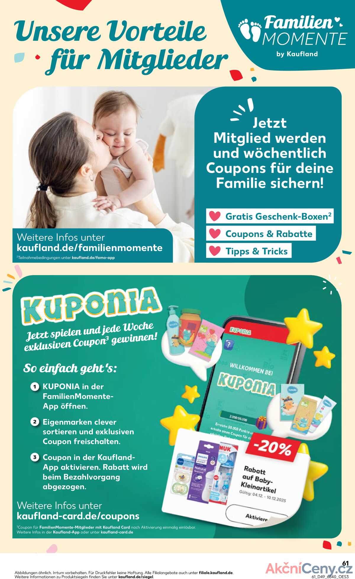 Leták Kaufland Německo 4.12.-10.12.2025 strana 61