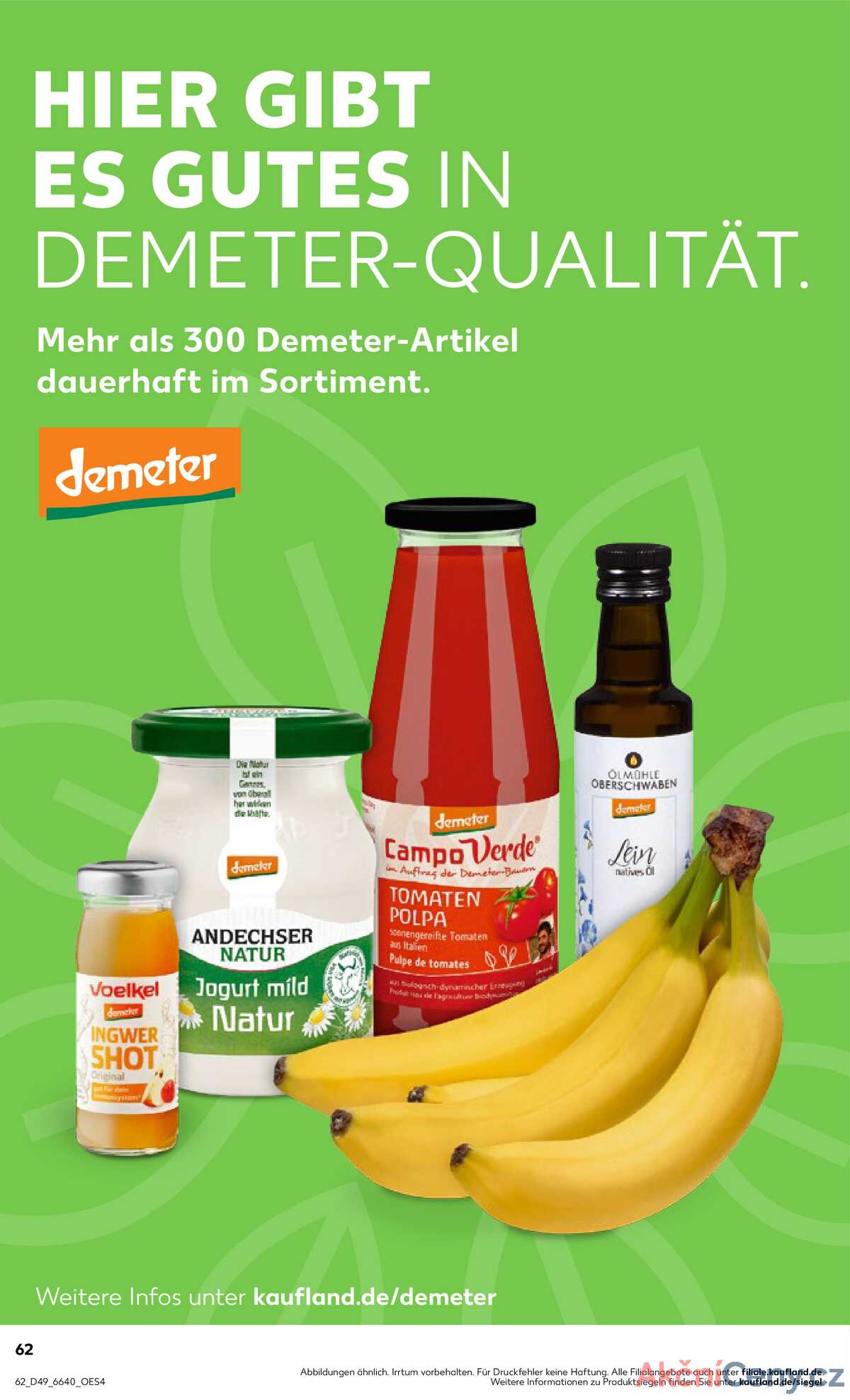 Leták Kaufland Německo 4.12.-10.12.2025 strana 62