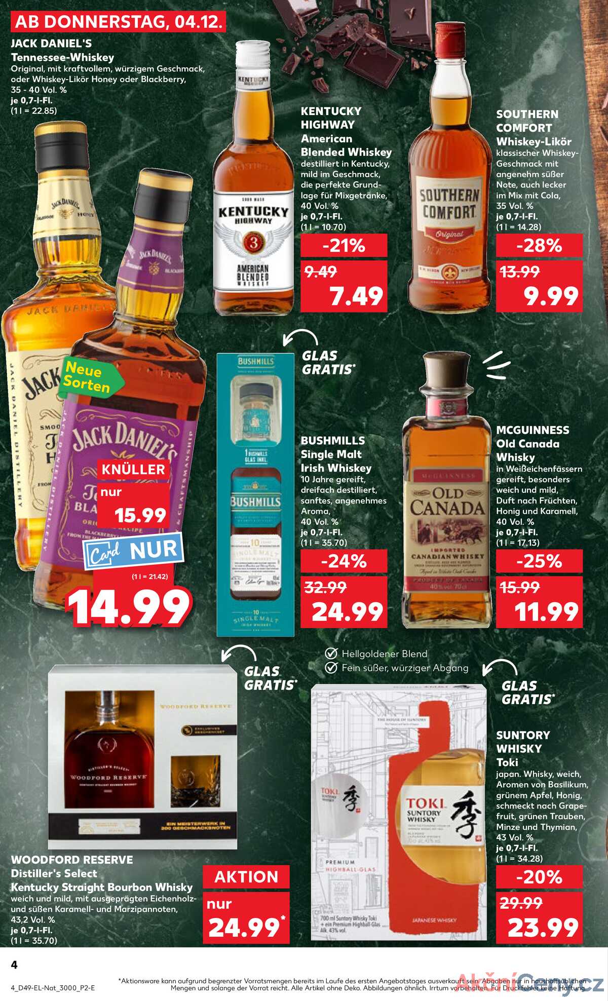 Leták Kaufland Německo 4.12.-10.12.2025 strana 4