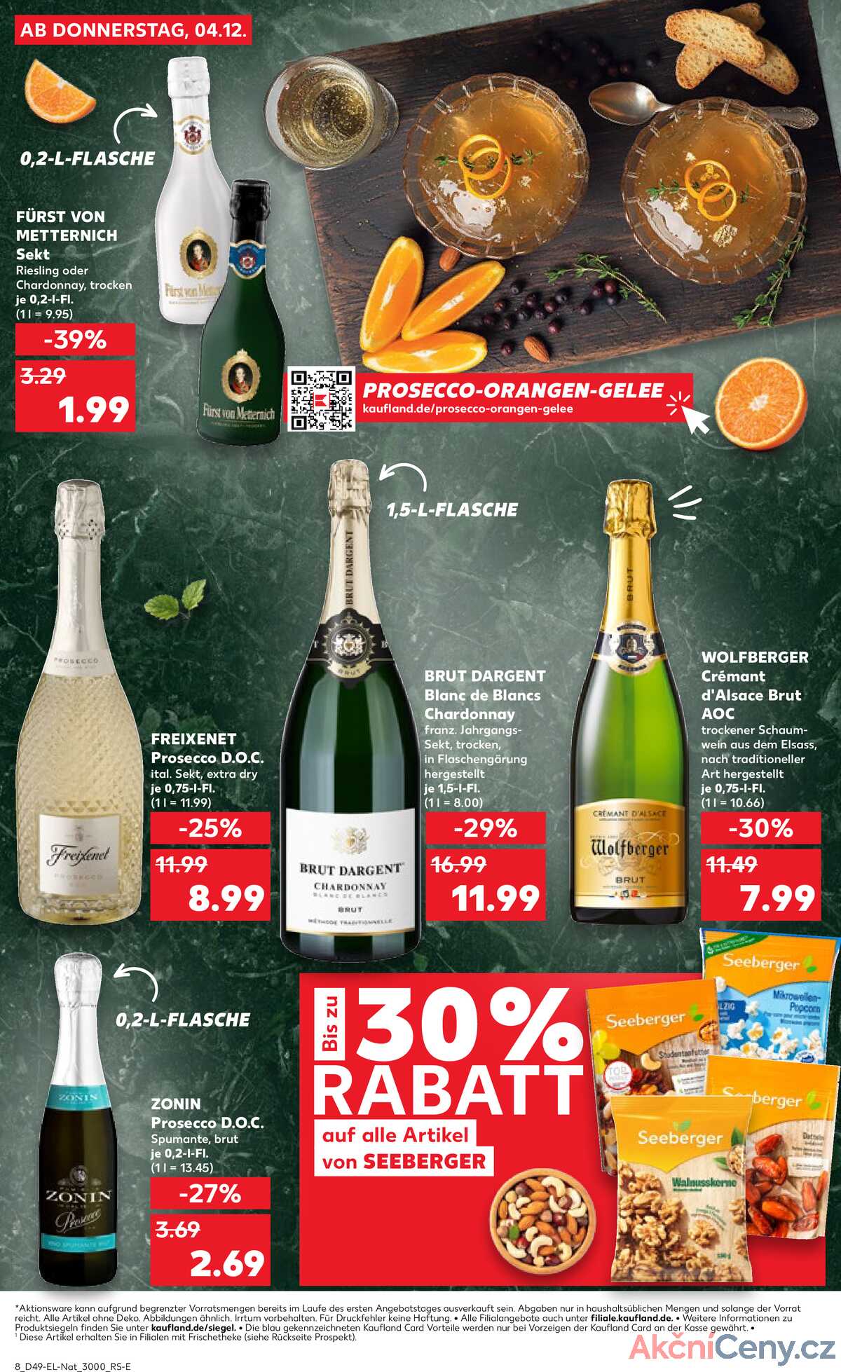 Leták Kaufland Německo 4.12.-10.12.2025 strana 8