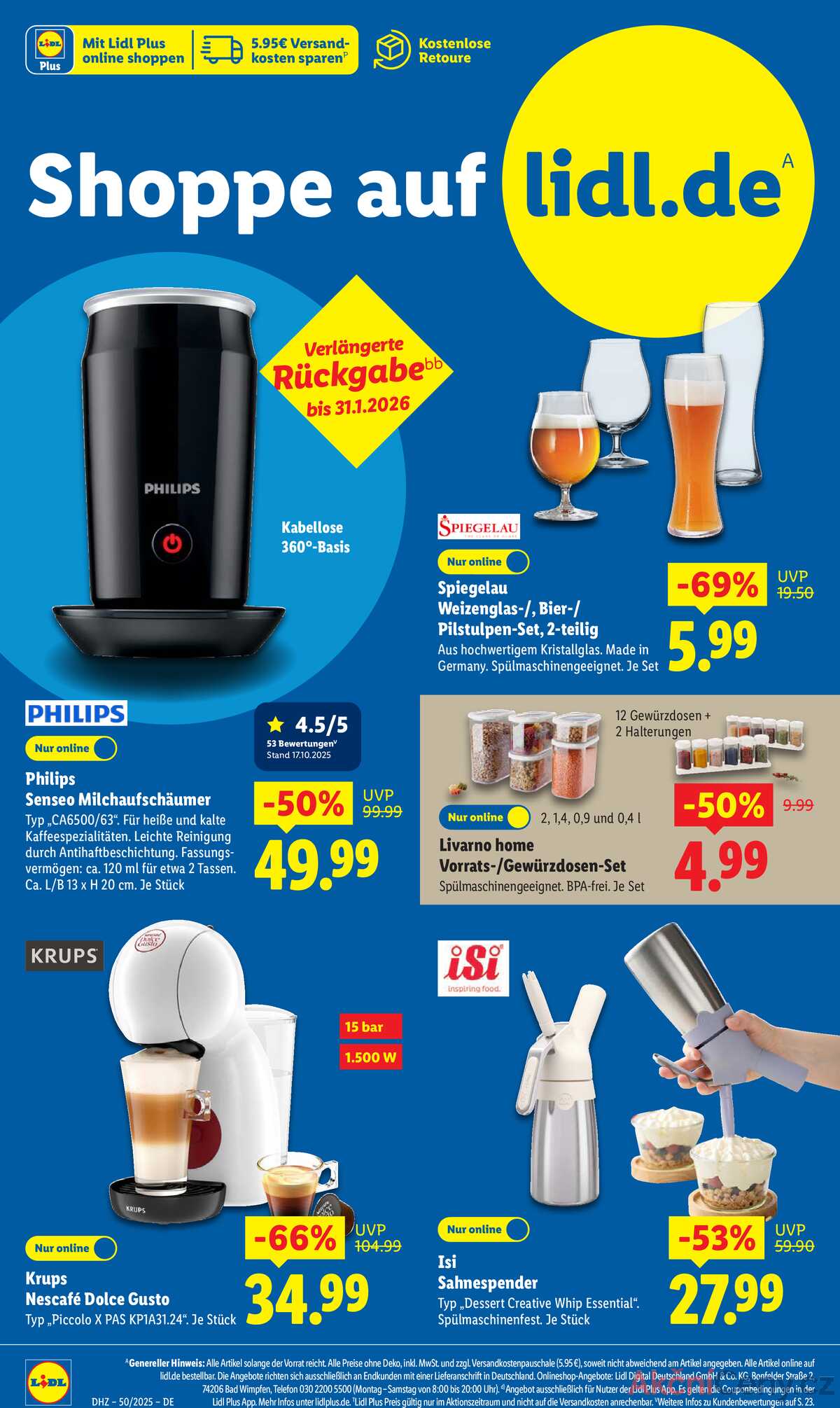 Leták Lidl Německo 8.12.-13.12.2025 strana 4