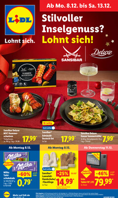 Leták Lidl Německo 8.12.-13.12.2025