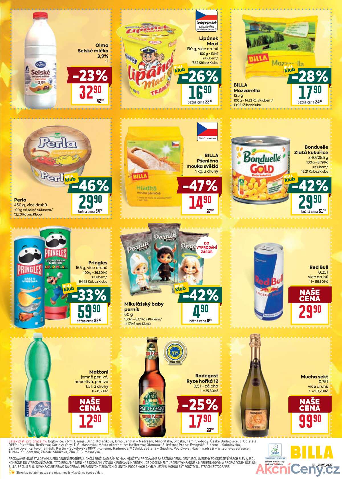 Billa malý leták od 3.12. do 9.12.2025 strana 3