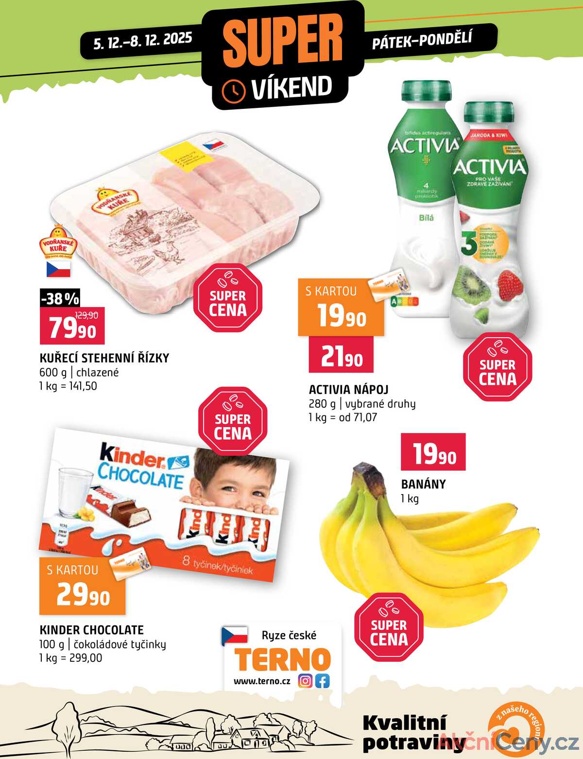 Terno Víkendová akce od 5.12. do 7.12.2025 strana 1