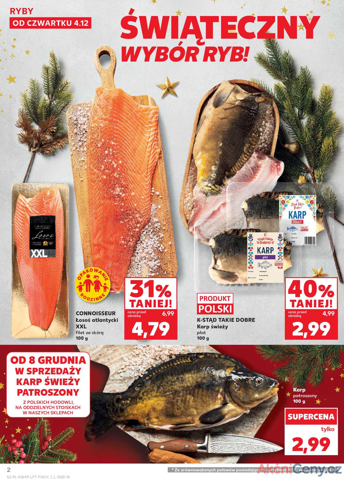 Leták Kaufland Polsko 4.12.-9.12.2025 - Noviny týdne strana 2