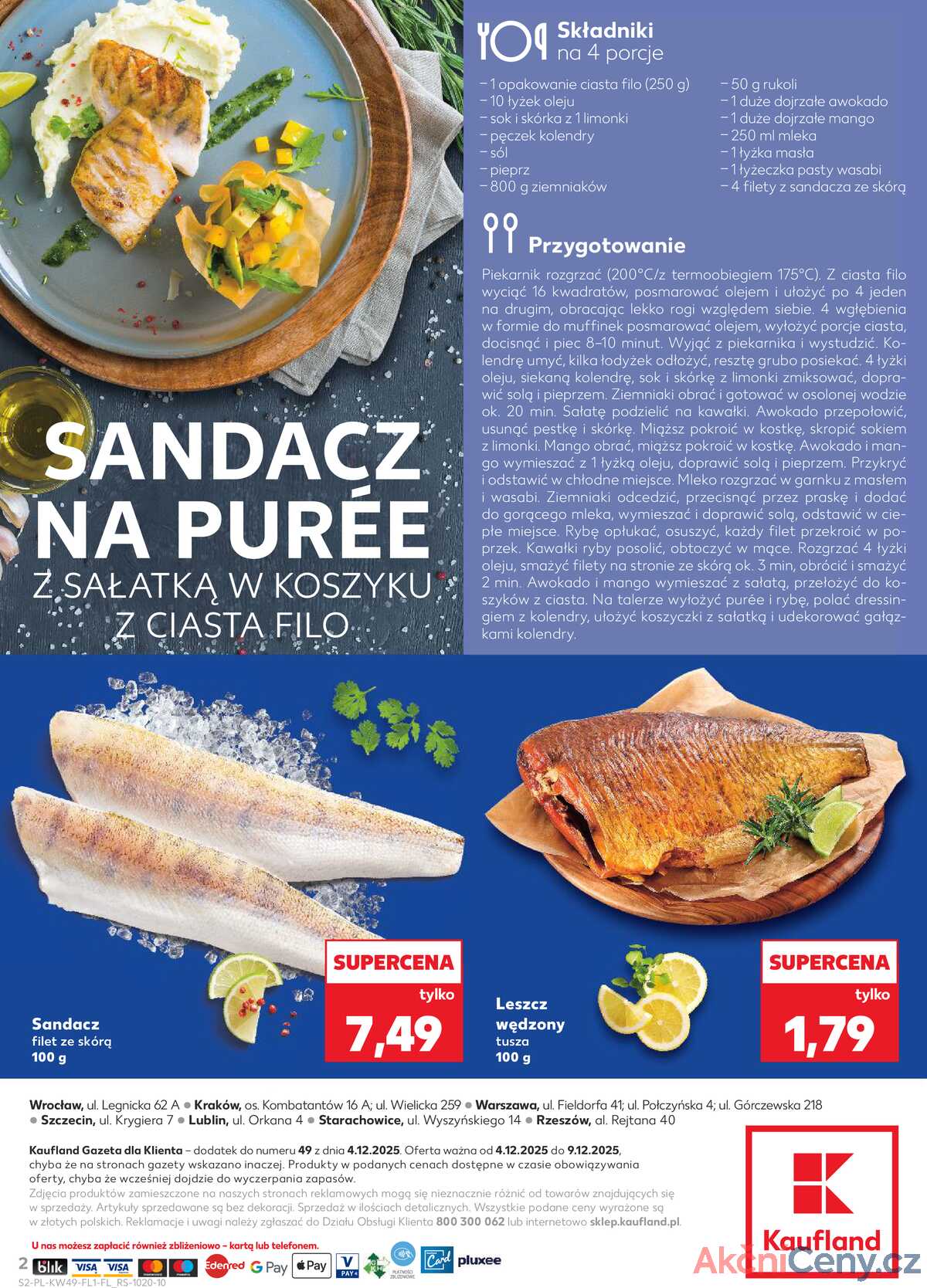 Leták Kaufland Polsko 4.12.-9.12.2025 strana 2