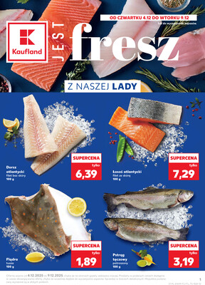 Leták Kaufland Polsko 4.12.-9.12.2025