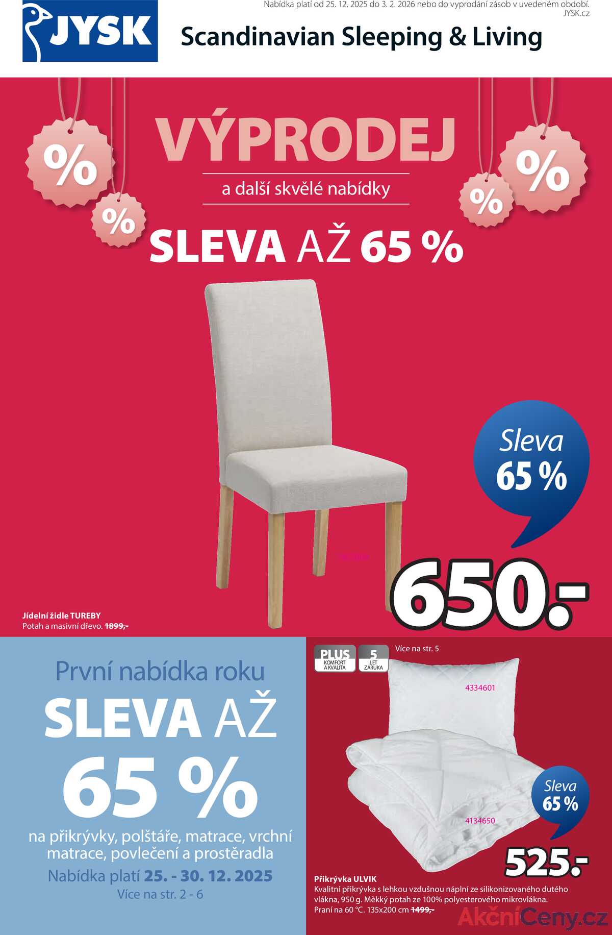 Jysk od 25.12. do 3.1.2026 strana 1
