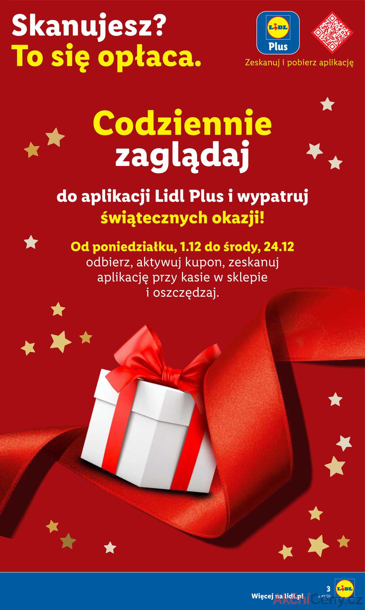 Leták Lidl Polsko 4.12.-7.12.2025 strana 3