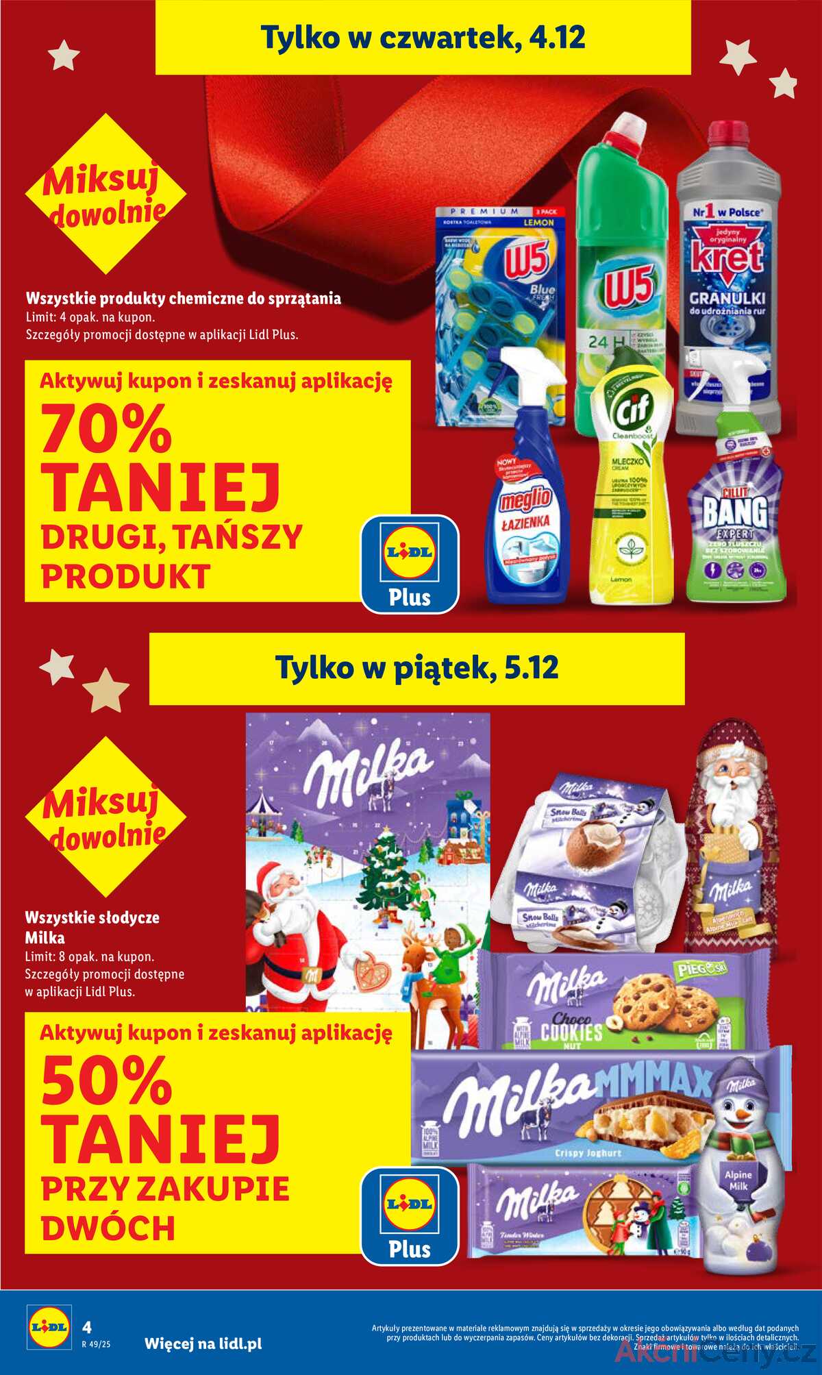 Leták Lidl Polsko 4.12.-7.12.2025 strana 4