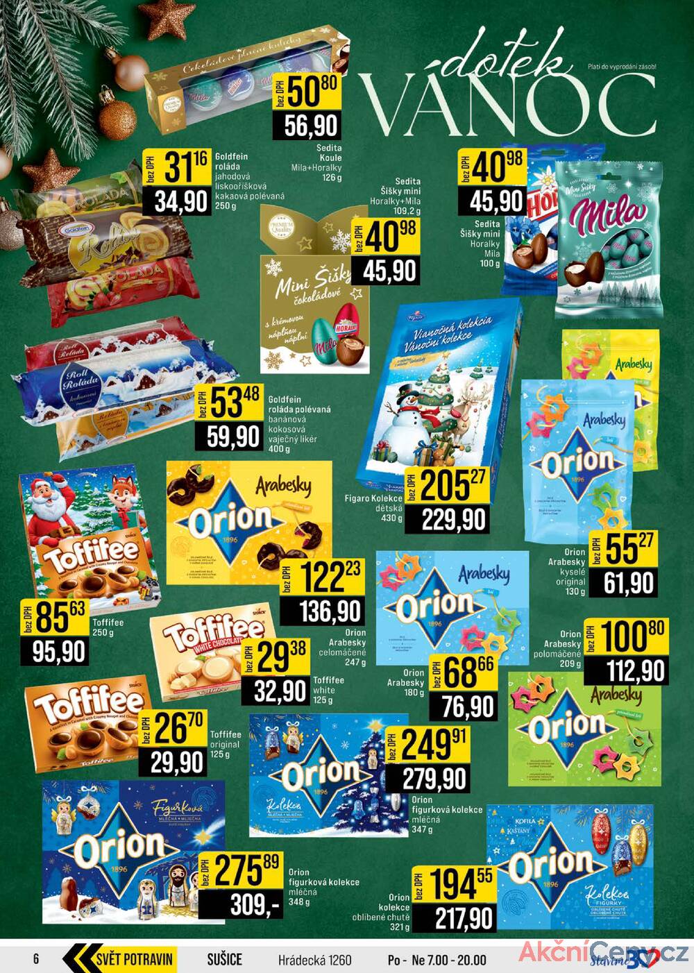 Leták JIP - JIP Cash & Carry Brno, Praha, Ostrava, Jilemnice, Pardubice, Ostrava, Karlovy Vary, Olomouc a Zlín od 3.12. do 9.12.2025 - strana 6