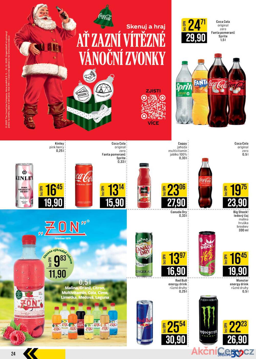 Leták JIP - JIP Cash & Carry Brno, Praha, Ostrava, Jilemnice, Pardubice, Ostrava, Karlovy Vary, Olomouc a Zlín od 3.12. do 9.12.2025 - strana 24