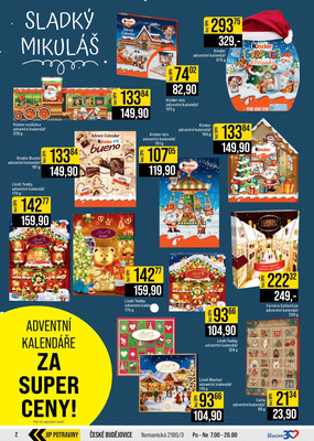 JIP Cash & Carry Brno, Praha, Ostrava, Jilemnice, Pardubice, Ostrava, Karlovy Vary, Olomouc a Zlín od 3.12. do 9.12.2025