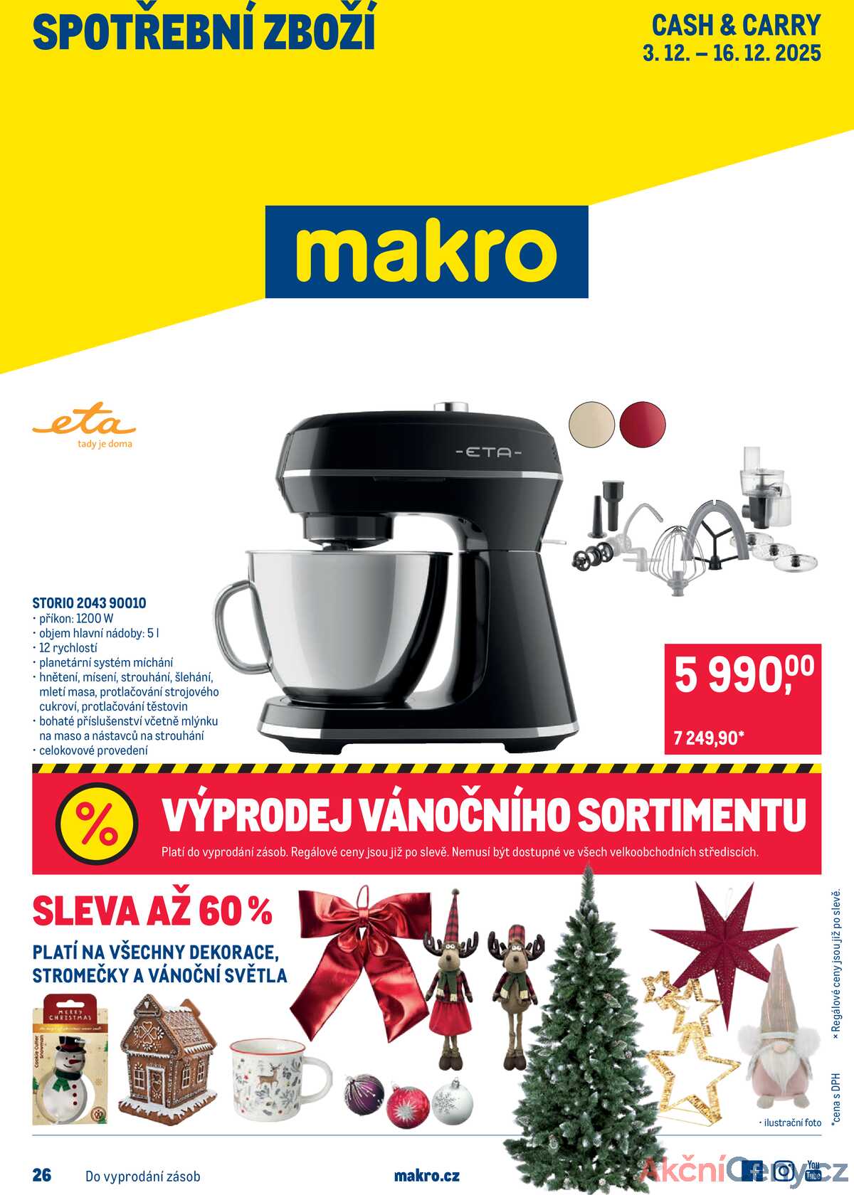 Makro Spotřební zboží do 16.12. strana 1