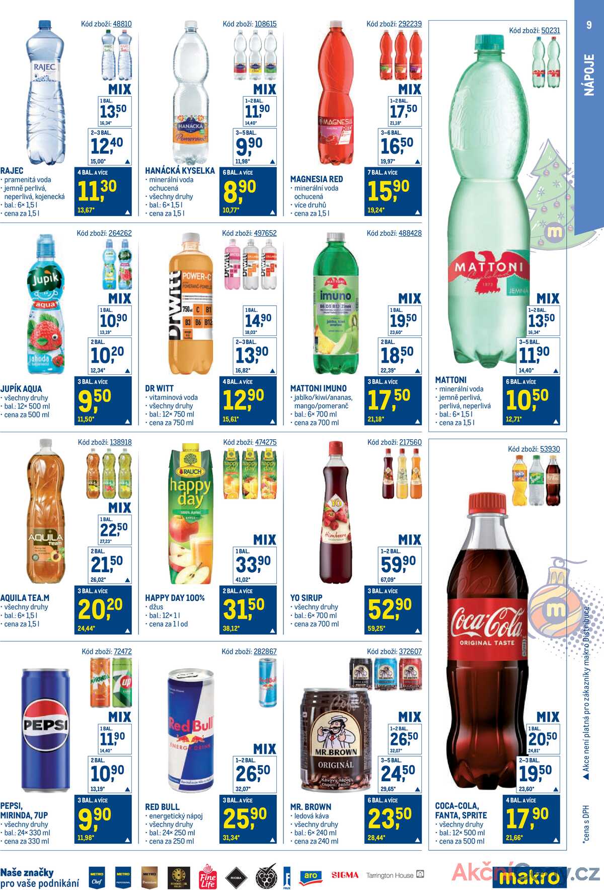 MAKRO Maloobchod od 3.12. do 16.12.2025 strana 9