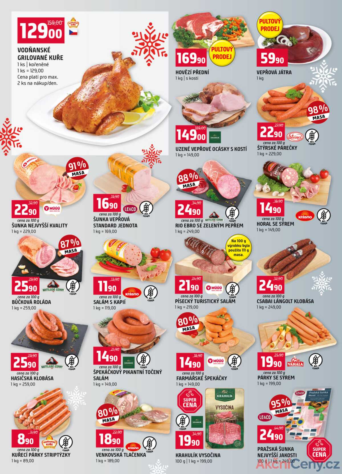 Terno České Budějovice, Olomouc, Hradec Králové, Třeboň, Trhové sviny, Bechyně, Týn nad Vltavou od 10.12. do 16.12.2025 strana 2