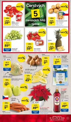 Tesco malé hypermarkety od 10.12. do 16.12.2025