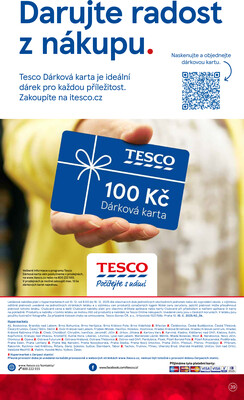 Tesco malé hypermarkety od 10.12. do 16.12.2025