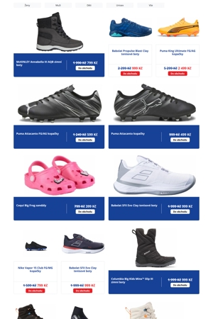 Intersport Boty - 4. 12. 2025