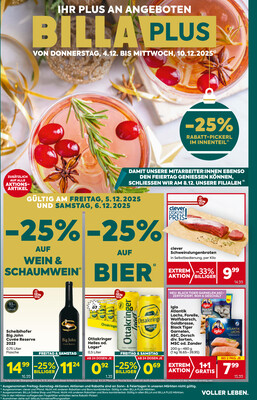 Leták BILLA Rakousko 4.12.-10.12.2025 - BILLA PLUS