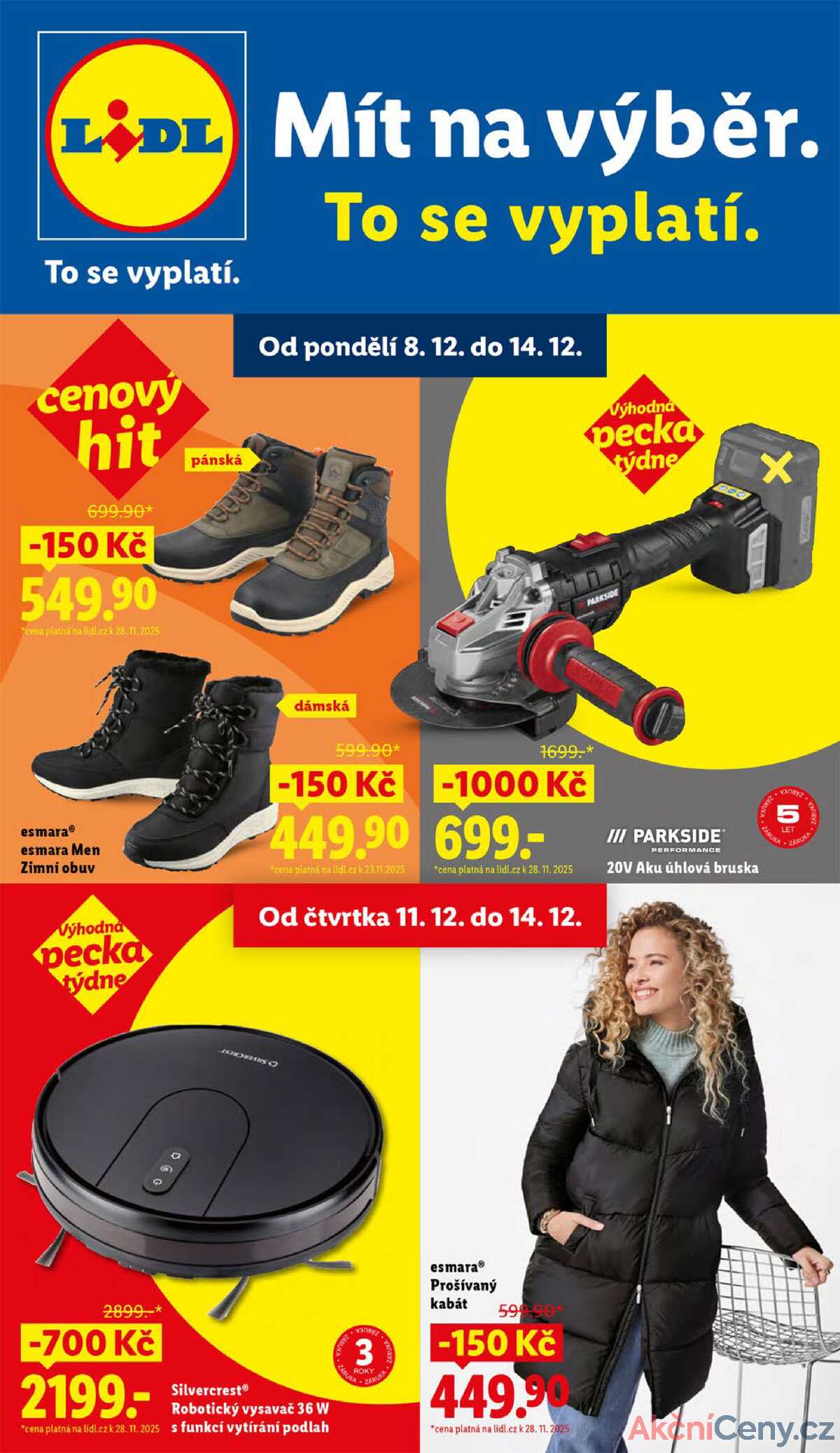 Lidl Spotřební zboží 8.12. - 14.12. strana 1
