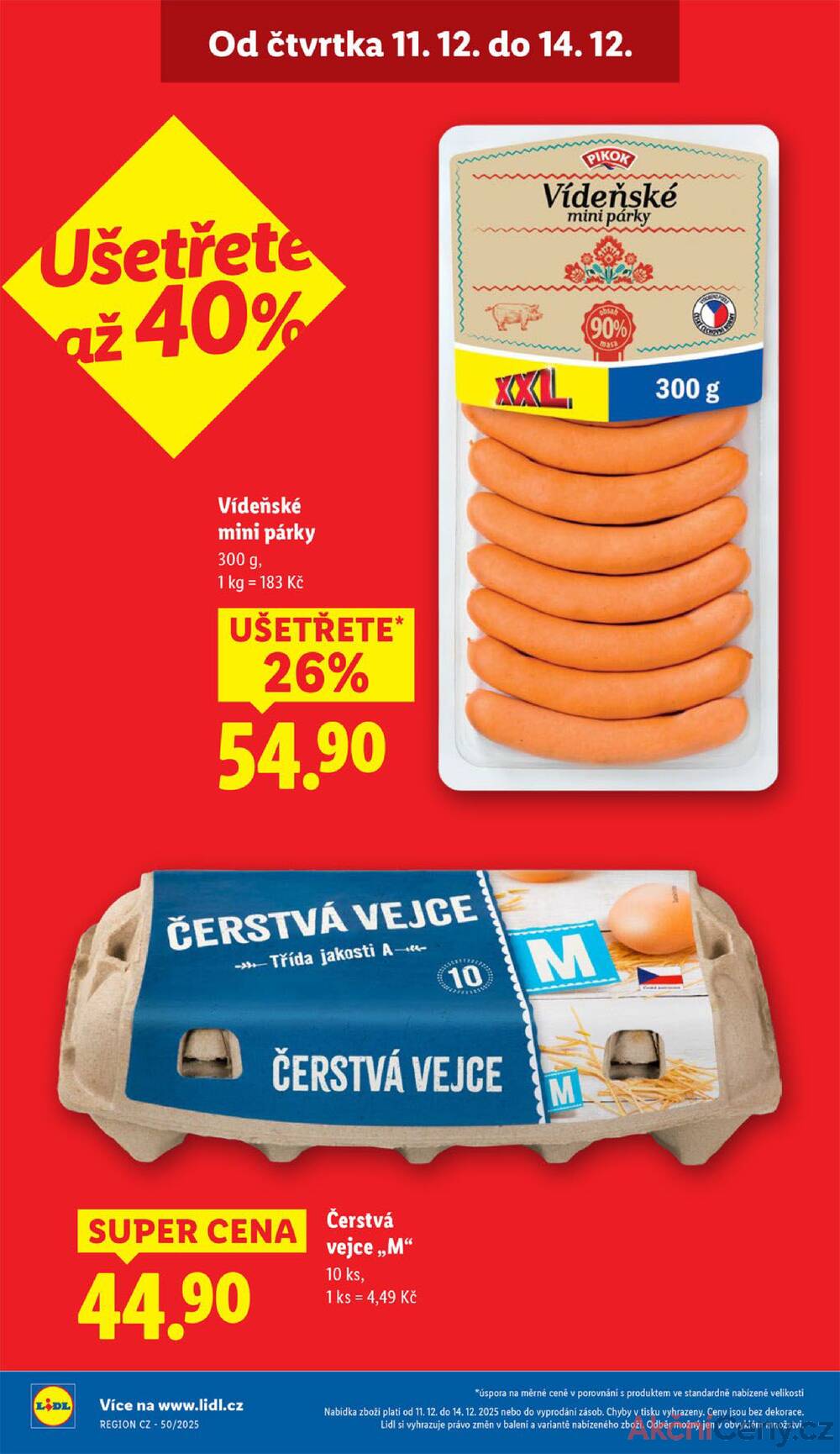Leták Lidl - Lidl Čtvrtek od 11.12. do 14.12.2025 - strana 4 Leták Lidl - Lidl Čtvrtek od 11.12. do 14.12.2025 - strana 4