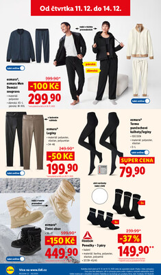 Lidl Čtvrtek od 11.12. do 14.12.2025