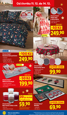Lidl Čtvrtek od 11.12. do 14.12.2025