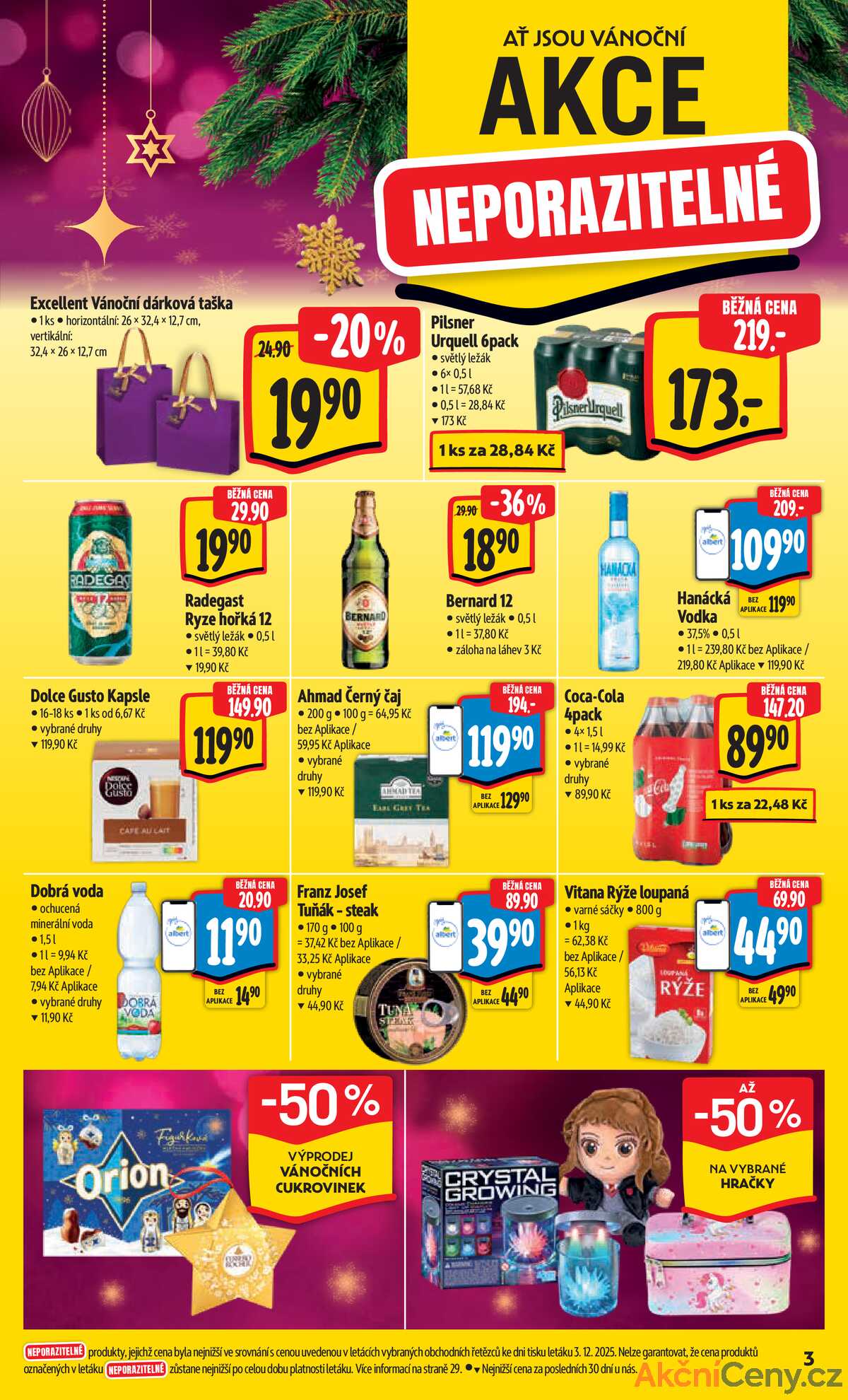 Albert  Hypermarket od 10.12. do 16.12.2025 strana 3