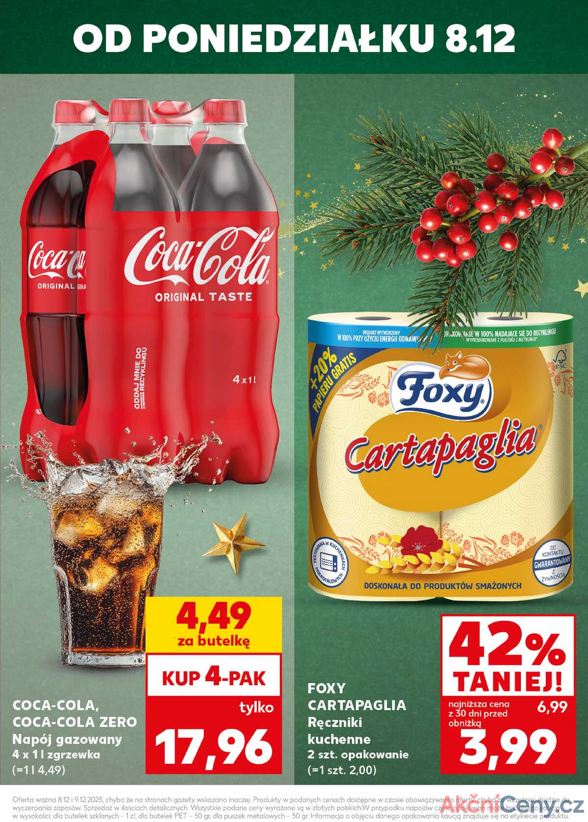 Leták Kaufland Polsko 8.12.-9.12.2025 - Silný start strana 3