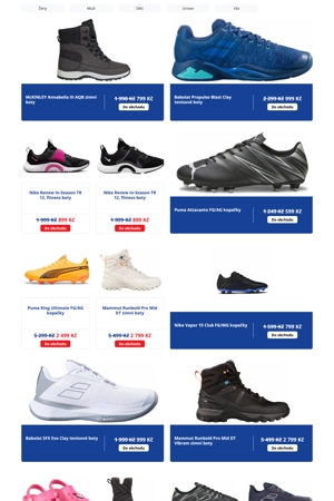 Intersport Boty - 7. 12. 2025