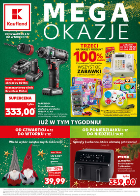 Leták Kaufland Polsko 4.12.-9.12.2025